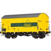 BRAWA 47936 H0 Gedeckter Güterwagen Gms 30 „Libella”, DB, Ep. III von BRAWA