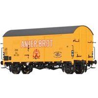 BRAWA 47940 H0 Gedeckter Güterwagen Gms „Anker Brot”, ÖBB, Ep. III von BRAWA