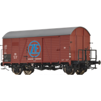 BRAWA 47978 H0 Gedeckter Güterwagen Gms 30/Oppeln „ZF Zahnradfabrik Friedrichshafen A.G.”, DB, Ep. III BRAWA 47978 H0 Gedeckter Güterwagen Gms 30/Oppeln „ZF Zahnradfabrik Friedrichshafen A.G.”, DB, Ep. III von BRAWA