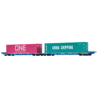 BRAWA 48106 H0 Containerwagen Sffggmrrss36 "China", VTG, Ep. VI BRAWA 48106 H0 Containerwagen Sffggmrrss36 "China", VTG, Ep. VI von BRAWA