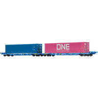 BRAWA 48107 H0 Containerwagen Sffggmrrss36 mit 40 ft-Containern "ONE", VTG, Ep. VI BRAWA 48107 H0 Containerwagen Sffggmrrss36 mit 40 ft-Containern "ONE", VTG, Ep. VI von BRAWA