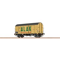 BRAWA 48834 H0 Gedeckter Güterwagen Gms 30 „ALAK“, DB, Ep. III von BRAWA
