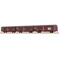 BRAWA 48955 H0 Schiebewandwagen Hbis 299 "SWS" 3er-Set, DSB, Ep. IV von BRAWA