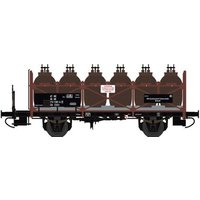 BRAWA 49314 H0 Säuretopfwagen Zik [7121] „VEB Ruhland”, DR, Ep. IV von BRAWA
