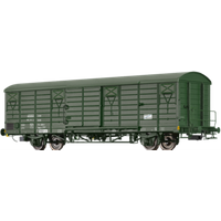 BRAWA 49914 H0 Gedeckter Güterwagen Gbqss-z [1742] „Postwagen”, DR, Ep. IV von BRAWA