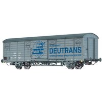 BRAWA 49917 H0 Gedeckter Güterwagen Gbs "Deutrans", DR, Ep. IV von BRAWA