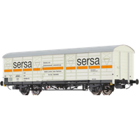 BRAWA 49924 H0 Gedeckter Güterwagen Gbs "sersa", DR, Ep. IV von BRAWA