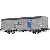 BRAWA 49928 H0 Gedeckter Güterwagen Glmms "ATA", DR, Ep. IV von BRAWA