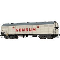BRAWA 50412 H0 Gedeckter Güterwagen Gags-v "Konsum", DR, Ep. IV von BRAWA