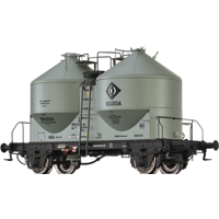 BRAWA 50537 H0 Staubbehälterwagen Ucs 909 "Degussa", DB, Ep. IV von BRAWA