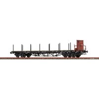 BRAWA 50650 H0 Drehgestellflachwagen SSlm, DB, Ep. III von BRAWA
