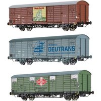 BRAWA 50703 H0 3er-Set Gbs Ostalgie-Marken, DR, Ep. IV BRAWA 50703 H0 3er-Set Gbs Ostalgie-Marken, DR, Ep. IV von BRAWA