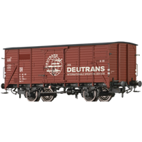 BRAWA 50768 H0 Gedeckter Güterwagen Gw (G) "Deutrans", DR, Ep. IV von BRAWA