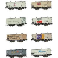 BRAWA 50822 H0 Set 8er Güterwagen Milchwagen DC, Ep. I-III von BRAWA
