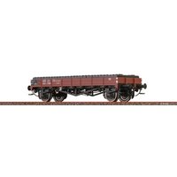 BRAWA 50887 H0 Flachwagen Xr35 mit Ladegut "Schwellen", DB, Ep. III von BRAWA