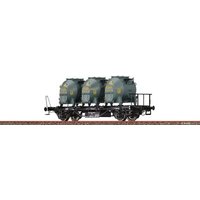 BRAWA 50925 H0 Behältertragwagen BTs30, CSD, Ep. IV BRAWA 50925 H0 Behältertragwagen BTs30, CSD, Ep. IV von BRAWA