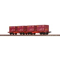 BRAWA 50932 H0 Drehgestellflachwagen Sggmmrrs "ArcelorMittal", DB AG, Ep. VI von BRAWA