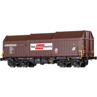BRAWA 51012 H0 Teleskophaubenwagen Shimmns "Rail Cargo Austria", ÖBB, Ep. V von BRAWA