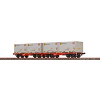 BRAWA 51137 H0 Drehgestellflachwagen Sggmmrrs "ArcelorMittal", DB AG, Ep. VI von BRAWA