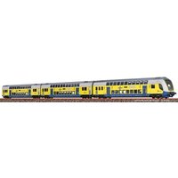 BRAWA 64545 N 3er-Set Doppelstock-Wagenset (RE 3 Hamburg Hbf), Metronom, Ep. VI von BRAWA