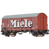 BRAWA 67332 N Gedeckter Güterwagen Gms35 „Miele”, DB, Ep. III BRAWA 67332 N Gedeckter Güterwagen Gms35 „Miele”, DB, Ep. III von BRAWA