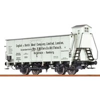 BRAWA 67459 N Gedeckter Güterwagen Gkn „English & Dutch Meat Company”, DRG, Ep. II von BRAWA