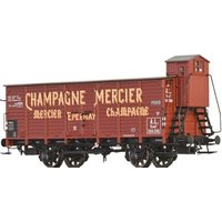 BRAWA 67499 N Gedeckter Güterwagen Kuwf „Champagne Mercier“, A.L., Ep. II BRAWA 67499 N Gedeckter Güterwagen Kuwf „Champagne Mercier“, A.L., Ep. II von BRAWA