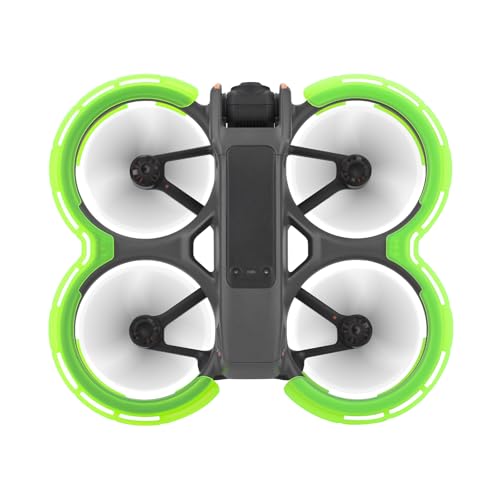 BRDRC Avatar 2 Propellerschutz für DJI Avata 2, Bumper Guard Schutzhülle Protective Bumper Anti-Collision Shockproof Prop Protector für DJI Avata 2 Fly More Combo Drohne Zubehör - grüner von BRDRC