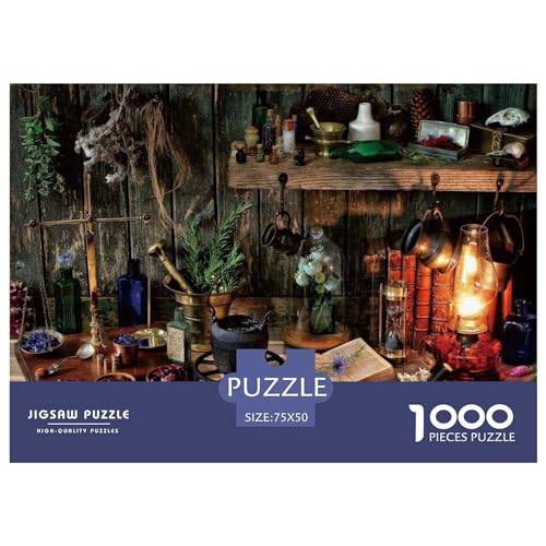 1000 Teile Werkbank-Puzzle für Erwachsene, Intellektuelles Spiel, Puzzle-Spielzeug für Kinder, 1000 Teile (75 x 50 cm) von BREAUX