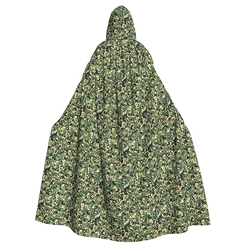 BREAUX Camo Print Halloween Umhang Halloween Umhang Halloween Kapuzenumhang Erwachsene Party Dekoration Umhang von BREAUX