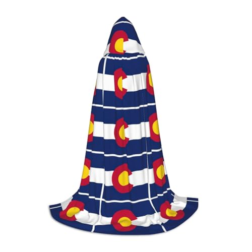 BREAUX Gemütlicher Kapuzenumhang mit Colorado-Flagge, stilvoller Kapuzenumhang für Damen und Herren, kann für Karneval verwendet werden BREAUX Gemütlicher Kapuzenumhang mit Colorado-Flagge, stilvoller Kapuzenumhang für Damen und Herren, kann für Karneval verwendet werden von BREAUX
