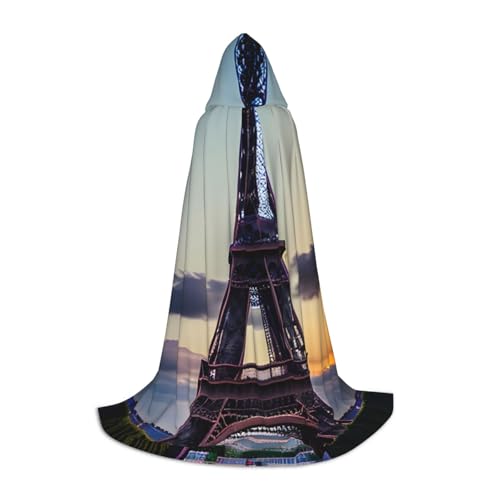 BREAUX Gemütlicher Kapuzenumhang mit Eiffelturm-Aufdruck – stilvoller Kapuzenumhang für Damen und Herren, kann für Karneval verwendet werden BREAUX Gemütlicher Kapuzenumhang mit Eiffelturm-Aufdruck – stilvoller Kapuzenumhang für Damen und Herren, kann für Karneval verwendet werden von BREAUX