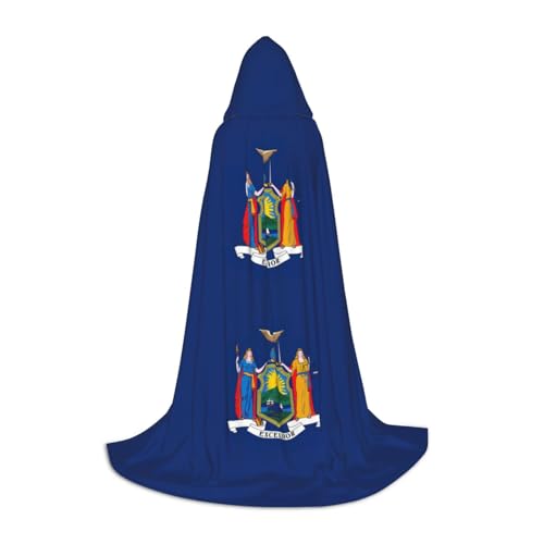 BREAUX Gemütlicher Kapuzenumhang mit New York Staatsflagge, stilvoller Kapuzenumhang für Damen und Herren, kann für Karneval verwendet werden BREAUX Gemütlicher Kapuzenumhang mit New York Staatsflagge, stilvoller Kapuzenumhang für Damen und Herren, kann für Karneval verwendet werden von BREAUX