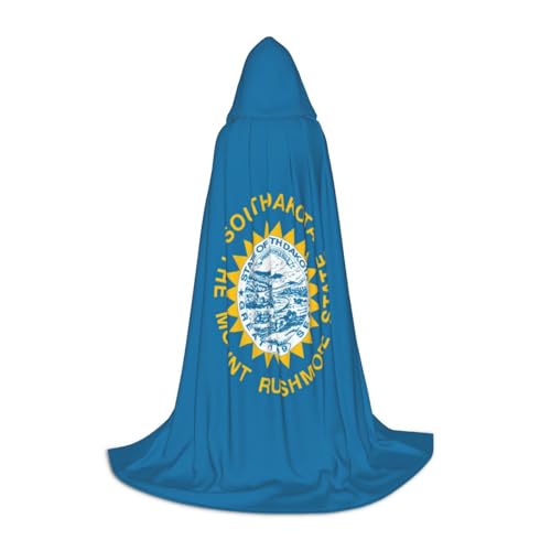 BREAUX Gemütlicher Kapuzenumhang mit Süddakota-Flagge, stilvoller Kapuzenumhang für Damen und Herren, kann für Karneval verwendet werden BREAUX Gemütlicher Kapuzenumhang mit Süddakota-Flagge, stilvoller Kapuzenumhang für Damen und Herren, kann für Karneval verwendet werden von BREAUX