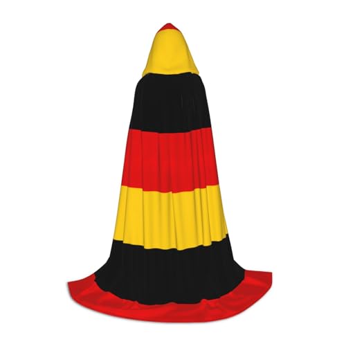 BREAUX Gemütlicher Kapuzenumhang mit deutscher Flagge, stilvoller Kapuzenumhang für Damen und Herren, kann für Karneval verwendet werden BREAUX Gemütlicher Kapuzenumhang mit deutscher Flagge, stilvoller Kapuzenumhang für Damen und Herren, kann für Karneval verwendet werden von BREAUX