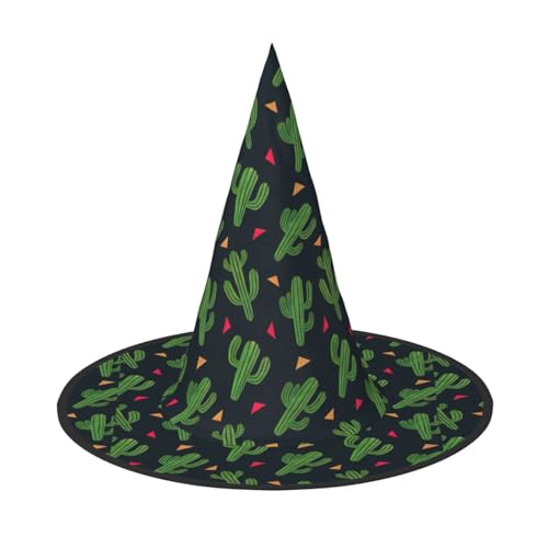 BREAUX Kaktus Kunstdruck Halloween Hexe und Zauberer Hut Hexenkostüm für Themendekoration Halloween Party BREAUX Kaktus Kunstdruck Halloween Hexe und Zauberer Hut Hexenkostüm für Themendekoration Halloween Party von BREAUX