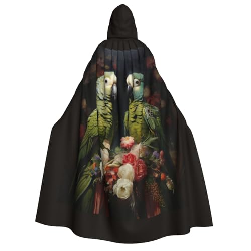 BREAUX Kapuzenumhang für Paare, Papageien, Olivendruck, Uni, Kapuzenumhang, passend für Themenpartys und Cosplay-Konventionen BREAUX Kapuzenumhang für Paare, Papageien, Olivendruck, Uni, Kapuzenumhang, passend für Themenpartys und Cosplay-Konventionen von BREAUX