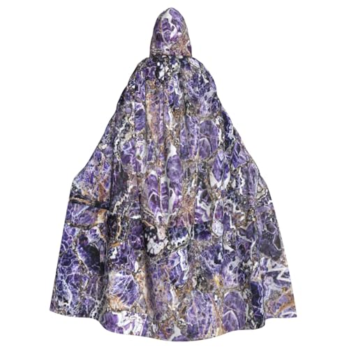 BREAUX Umhang mit Kapuze für Halloween, Erwachsene, Marmor-Aufdruck, für Partys, Karneval, Cosplay, Kostüme, Bühnendekorationen BREAUX Umhang mit Kapuze für Halloween, Erwachsene, Marmor-Aufdruck, für Partys, Karneval, Cosplay, Kostüme, Bühnendekorationen von BREAUX