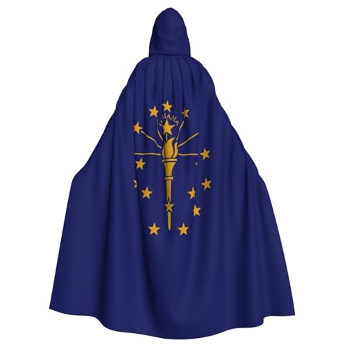 BREAUX Umhang mit indischer Staatsflagge für Halloween, Erwachsene, mit Kapuze, Umhang für Partys, Karneval, Cosplay, Kostüme, Bühnendekorationen BREAUX Umhang mit indischer Staatsflagge für Halloween, Erwachsene, mit Kapuze, Umhang für Partys, Karneval, Cosplay, Kostüme, Bühnendekorationen von BREAUX