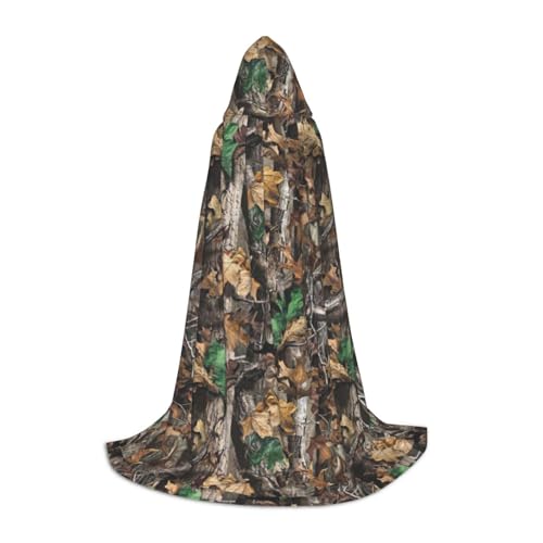 Cold Tree Camouflage-Druck Herren und Damen Kapuzenumhang Umhang - Stilvoller und vielseitiger Kapuzenponcho für alle Jahreszeiten Cold Tree Camouflage-Druck Herren und Damen Kapuzenumhang Umhang - Stilvoller und vielseitiger Kapuzenponcho für alle Jahreszeiten von BREAUX
