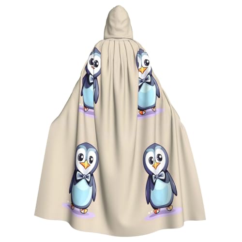 Niedlicher Pinguin-Aufdruck, Erwachsenen-Kapuzenumhang, Party-Dekoration, geeignet für Karneval, Rollenspiele, Verkleidungen und Mottopartys Niedlicher Pinguin-Aufdruck, Erwachsenen-Kapuzenumhang, Party-Dekoration, geeignet für Karneval, Rollenspiele, Verkleidungen und Mottopartys von BREAUX