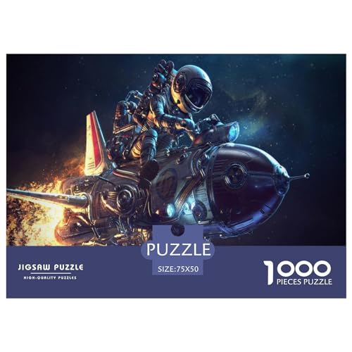 Puzzle 1000 Teile für Erwachsene Astronauten-Puzzle für Erwachsene 1000 Teile (75 x 50 cm) von BREAUX