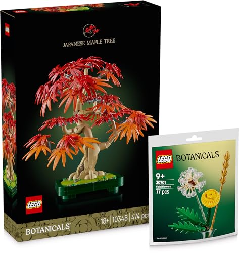 Lego Bonsai Baum: Japanischer Roter Ahorn - Lego Botanicals Japanischer Roter Ahorn Bonsai-Baum inkl. Feldblumen 30701, Bonsai Tree, Neuheiten 2025 Lego Bonsai Baum: Japanischer Roter Ahorn - Lego Botanicals Japanischer Roter Ahorn Bonsai-Baum inkl. Feldblumen 30701, Bonsai Tree, Neuheiten 2025 von BRICK Flip