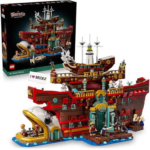 Lego One Piece Restaurant Baratié, das Schwimmende Restaurant - 75640 Lego Neu 2025 (inkl. bedruckter Fliese) von BRICK Flip
