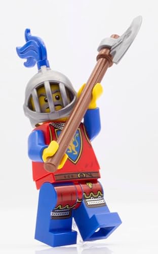 Lego Ritter Figuren Set: Löwenritter #2 mit Axt & Ritter Helm – Eine ideale Ergänzung für Jede Burg und andere Klemmbausteine Mittelalter Sets, Originale Lego Lion Knights Figur Lego Ritter Figuren Set: Löwenritter #2 mit Axt & Ritter Helm – Eine ideale Ergänzung für Jede Burg und andere Klemmbausteine Mittelalter Sets, Originale Lego Lion Knights Figur von BRICK Flip