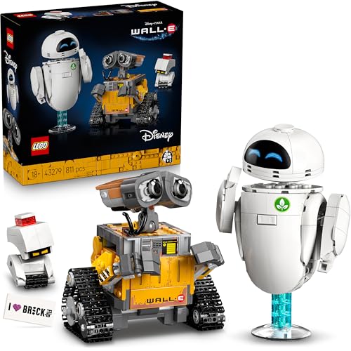 Lego Wall-E und Eve - Wall-E Lego 43279 Set Neu 2025 (inkl. bedruckter Fliese) von BRICK Flip