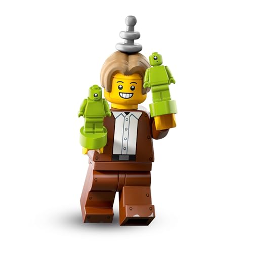 Von Alien gesteuert Figur (Imposter), Lego Minifiguren Serie 26 Weltraum (Series 26 Space), einzelne Sammelfigur, Complete Set with Stand and Accessories, CMF (col26-2) von BRICK Flip