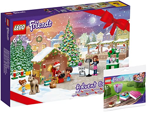 Lego 2er Set: 41706 Friends Adventskalender & 30411 Tulpe von BRICKCOMPLETE