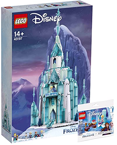 Lego 2er Set: 43197 Der Eispalast & 30553 Elsas Thron von BRICKCOMPLETE