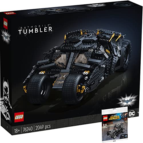Lego 2er Set: 76240 Batmobile Tumbler & 30446 Das Batmobile von BRICKCOMPLETE